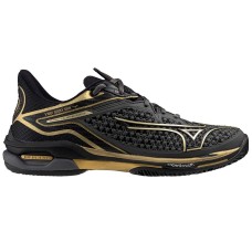 Mizuno WAVE EXCEED TOUR 6 CC 10TH EDITION Кроссовки теннисные Черный/Золотой