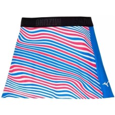 Mizuno FLYING SKIRT (W) Юбка теннисная женская Синий/Голубой/Оранжевый