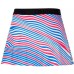 Mizuno FLYING SKIRT (W) Юбка теннисная женская Синий/Голубой/Оранжевый