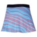 Mizuno FLYING SKIRT (W) Юбка теннисная женская Голубой/Синий/Оранжевый