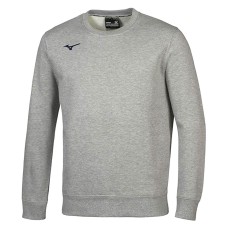 Mizuno TERRY CREW Свитшот спортивный Серый/Белый