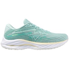Mizuno WAVE RIDER 27 (W) Кроссовки беговые женские Голубой/Белый