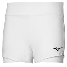 Mizuno FLEX SHORT (W) Шорты теннисные женские Белый