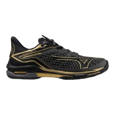 Mizuno WAVE EXCEED TOUR 6 AC 10TH EDITION Кроссовки теннисные Черный/Золотой
