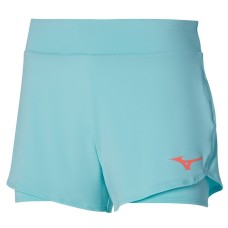 Mizuno FLEX SHORT (W) Шорты теннисные женские Голубой