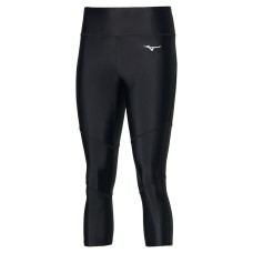 Mizuno CORE 3/4 TIGHTS (W) Тайтсы беговые женские Черный