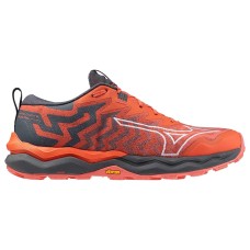 Mizuno WAVE DAICHI 8 (W) Кроссовки беговые женские Оранжевый/Серый
