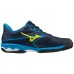 Mizuno WAVE EXCEED LIGHT 2 AC Кроссовки теннисные Синий/Темно-синий/Желтый