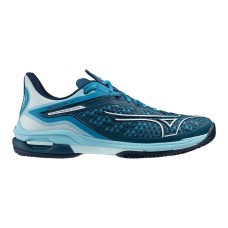 Mizuno WAVE EXCEED TOUR 6 CC Кроссовки теннисные Темно-синий/Голубой/Белый