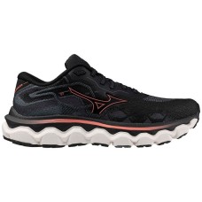 Mizuno WAVE HORIZON 7 (W) Кроссовки беговые женские Черный/Серый