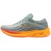 Mizuno WAVE SKYRISE 5 (W) Кроссовки беговые женские Серый/Оранжевый
