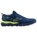 Mizuno WAVE DAICHI 8 Кроссовки беговые Темно-синий/Салатовый