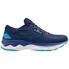 Mizuno WAVE SKYRISE 4 Кроссовки беговые Темно-синий/Голубой