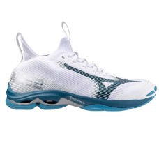 Mizuno WAVE LIGHTNING NEO 2 Кроссовки волейбольные Белый/Голубой