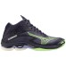 Mizuno WAVE LIGHTNING Z7 MID Кроссовки волейбольные Темно-синий/Зеленый