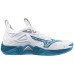 Mizuno WAVE MOMENTUM 3 Кроссовки волейбольные Белый/Голубой