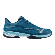 Mizuno WAVE EXCEED LIGHT 2 AC Кроссовки теннисные Синий/Темно-синий/Белый