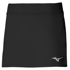 Mizuno FLEX SKORT (W) Юбка теннисная с шортами женская Черный
