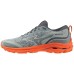 Mizuno WAVE RIDER GTX Кроссовки беговые Серый/Оранжевый