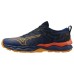 Mizuno WAVE DAICHI 8 Кроссовки беговые Темно-синий/Желтый
