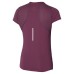 Mizuno DRYAEROFLOW T-SHIRT (W) "VIOLET QUARTZ" Футболка беговая женская Фиолетовый