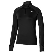 Mizuno WARMALITE HZ (W) "BLACK" Утепленный лонгслив женский Черный