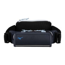 Mizuno BOTTLE WAIST POUCH "NAVY/BLUE" Сумка на пояс для бутылки Темно-синий/Синий