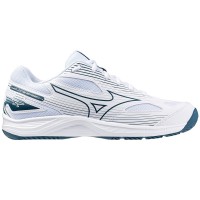 Mizuno CYCLONE SPEED 4 Кроссовки волейбольные Белый/Темно-синий