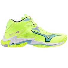 Mizuno WAVE LIGHTNING Z8 MID Кроссовки волейбольные Зеленый/Голубой