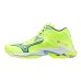 Mizuno WAVE LIGHTNING Z8 MID Кроссовки волейбольные Зеленый/Голубой