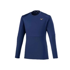 Mizuno THERMAL CHARGE BT LONGSLEEVE Утепленный лонгслив Темно-синий