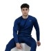 Mizuno THERMAL CHARGE BT LONGSLEEVE Утепленный лонгслив Темно-синий