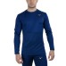 Mizuno THERMAL CHARGE BT LONGSLEEVE Утепленный лонгслив Темно-синий