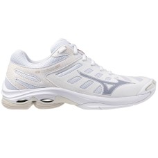 Mizuno WAVE VOLTAGE 2 (W) Кроссовки волейбольные женские Белый/Серебристый