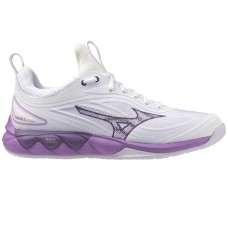 Mizuno WAVE LUMINOUS 3 (W) Кроссовки волейбольные женские Белый/Фиолетовый