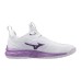Mizuno WAVE LUMINOUS 3 (W) Кроссовки волейбольные женские Белый/Фиолетовый