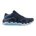 Mizuno WAVE HORIZON 7 (W) Кроссовки беговые женские Темно-синий/Голубой