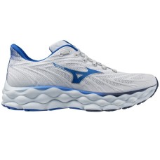 Mizuno WAVE SKY 8 Кроссовки беговые Белый/Синий