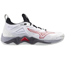 Mizuno WAVE MOMENTUM 3 Кроссовки волейбольные Белый/Серый/Красный