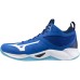 Mizuno WAVE DIMENSION MID Кроссовки волейбольные Синий/Белый