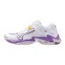 Mizuno WAVE LIGHTNING Z8 (W) Кроссовки волейбольные женские Белый/Фиолетовый