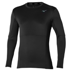 Mizuno THERMAL CHARGE BT LONGSLEEVE Утепленный лонгслив Черный