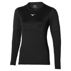 Mizuno THERMAL CHARGE BT TOP (W) Лонгслив утепленный женский Черный