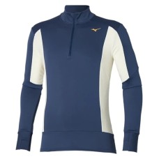 Mizuno WARMALITE HZ Утепленный лонгслив Синий/Белый
