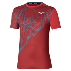 Mizuno MUGEN SHADOW GRAPHIC T-SHIRT Футболка теннисная Красный