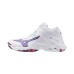 Mizuno WAVE LIGHTNING Z8 MID (W) Кроссовки волейбольные женские Белый/Фиолетовый/Розовый
