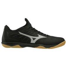 Mizuno REBULA SALA ELITE IN Бутсы для зала футзал Черный/Серебро
