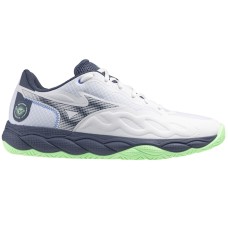 Mizuno WAVE ENFORCE COURT AC Кроссовки теннисные Белый/Серый/Зеленый